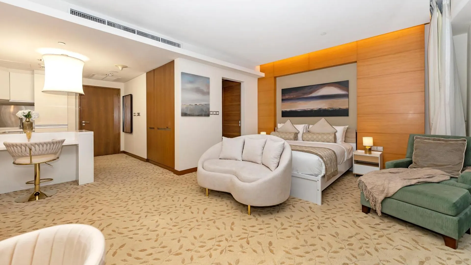 Chic Luxe Studio Dubai Mall Lägenhet