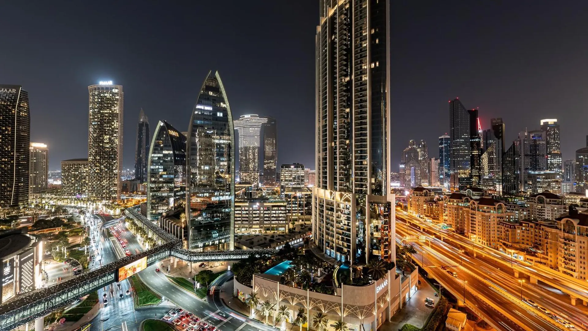 Chic Luxe Studio Dubai Mall Förenade Arabemiraten
