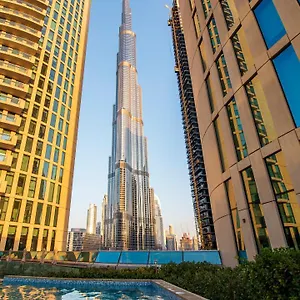  شقة Walk To Mall 2br With Skyline View Pool